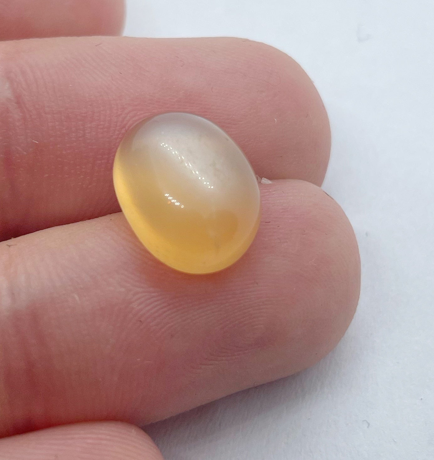Peach Moonstones - Oval
