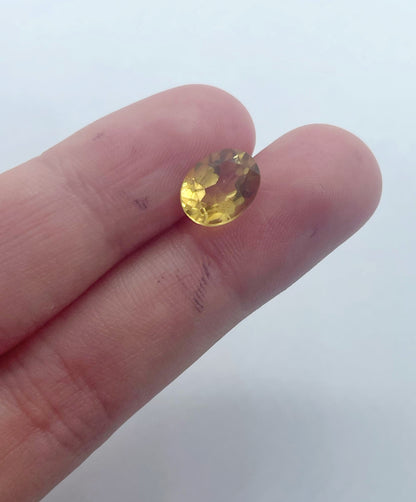 Citrine - Oval Cut Facet