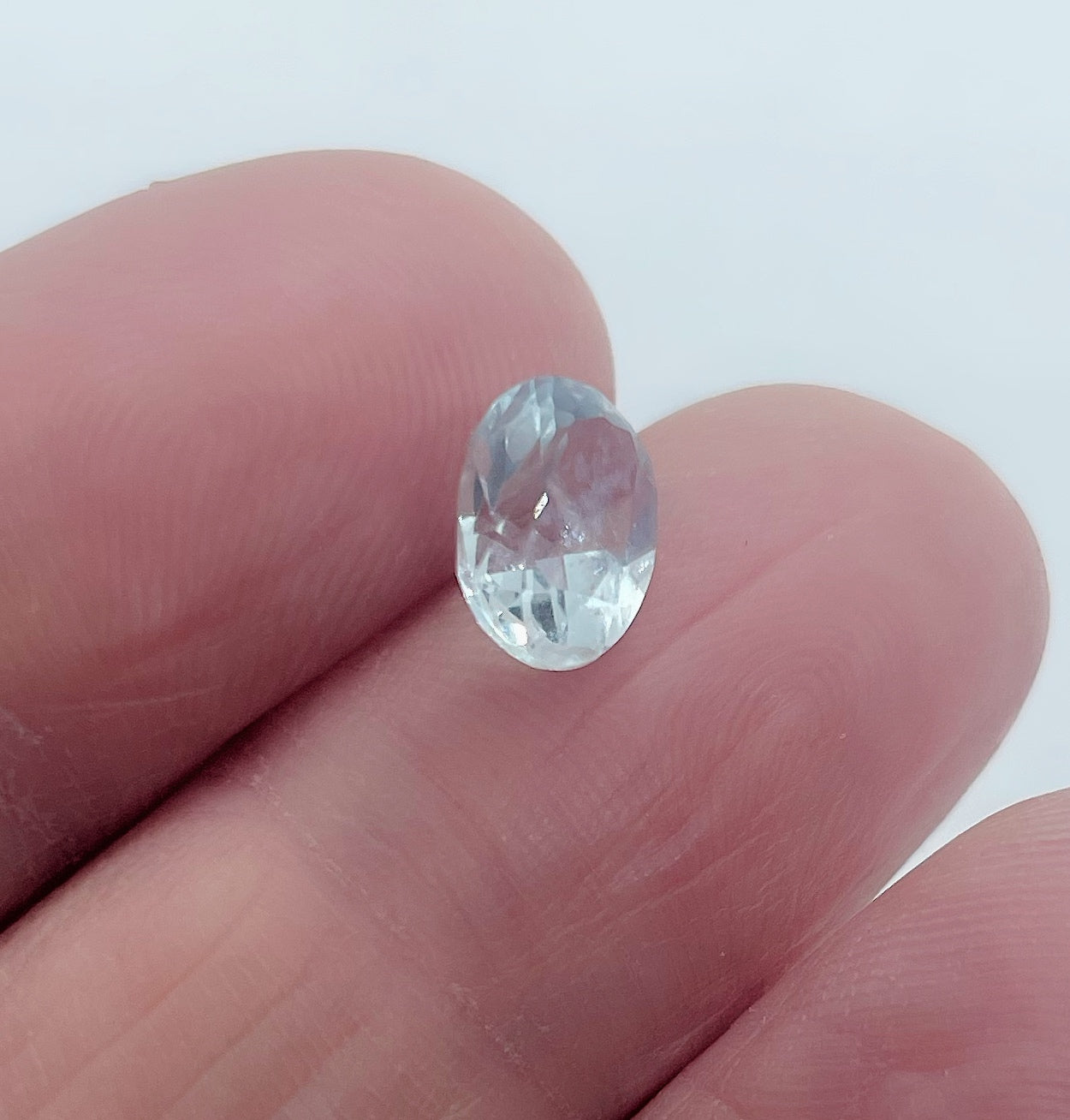 Aquamarine - Oval Cut Facet