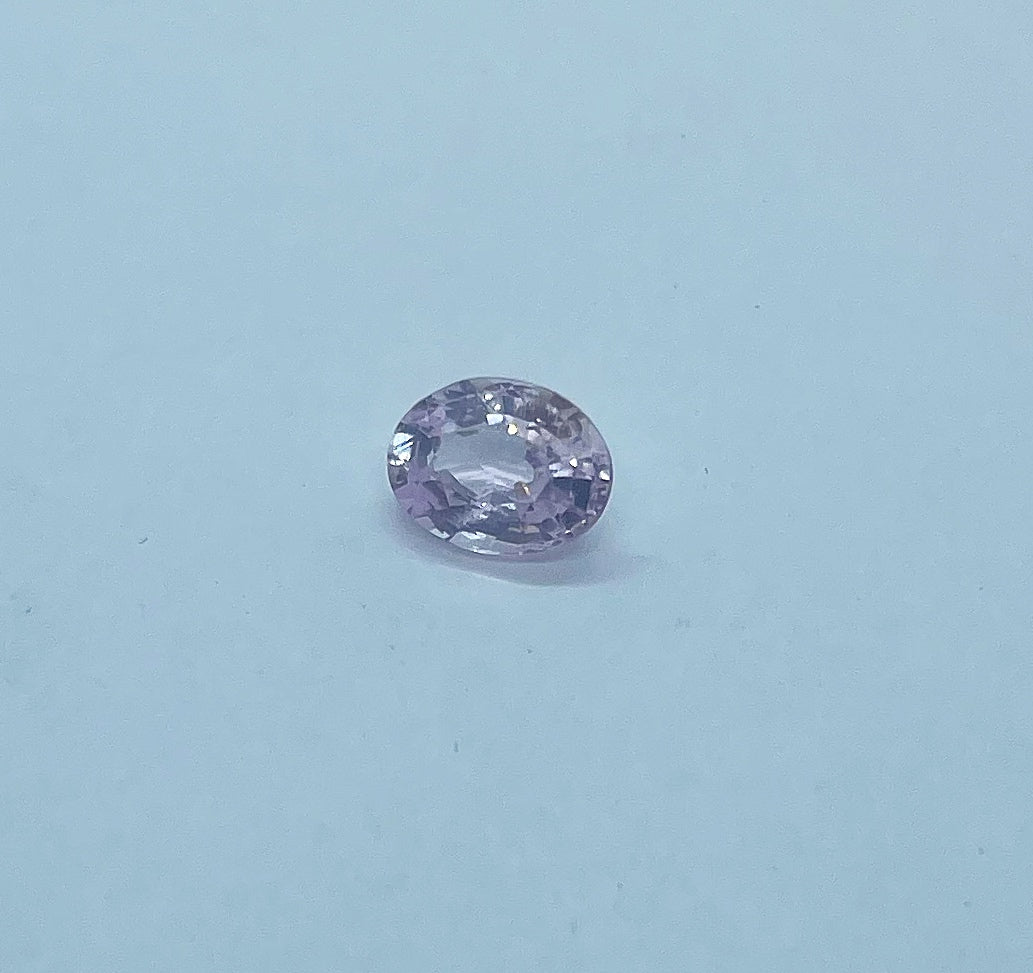 Pale Pink Sapphire - Oval Cut Facet