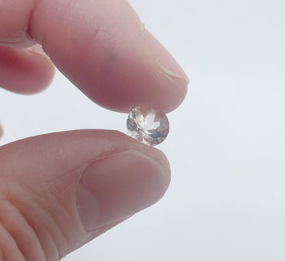 Morganite - Round Cut Facet