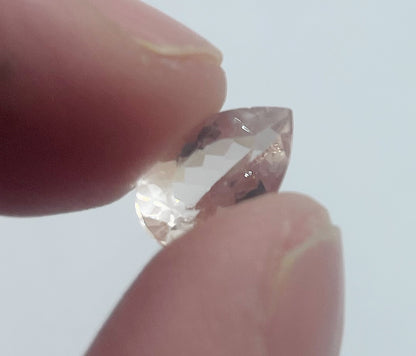 Morganite - Pear Cut Facet