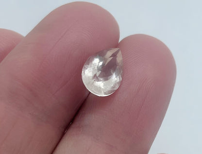 Morganite - Pear Cut Facet