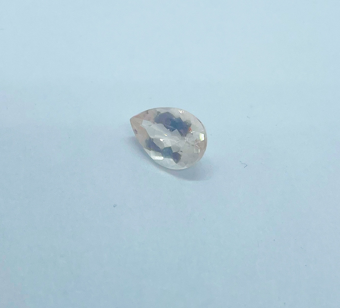 Morganite - Pear Cut Facet