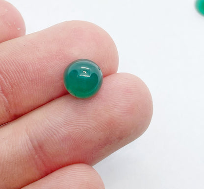 Green Agate - Round