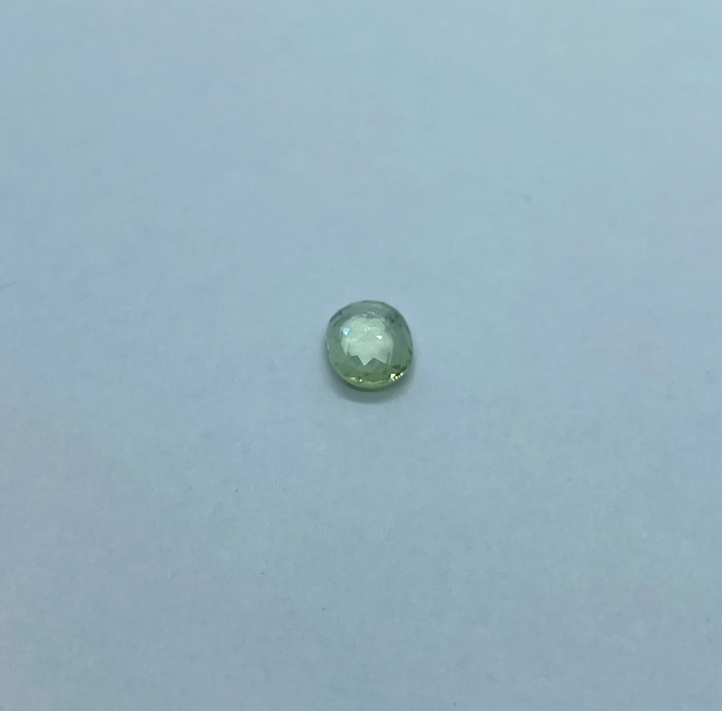 Green Amethyst - Oval Facet