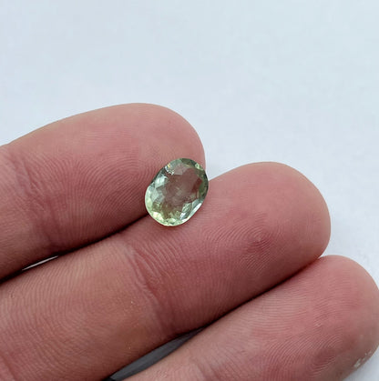Green Amethyst - Oval Facet