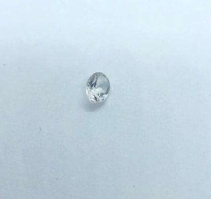 White Topaz - Oval Facet