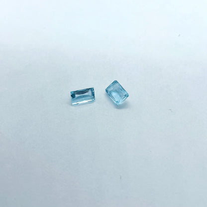 Aquamarine - Rectangular Facet