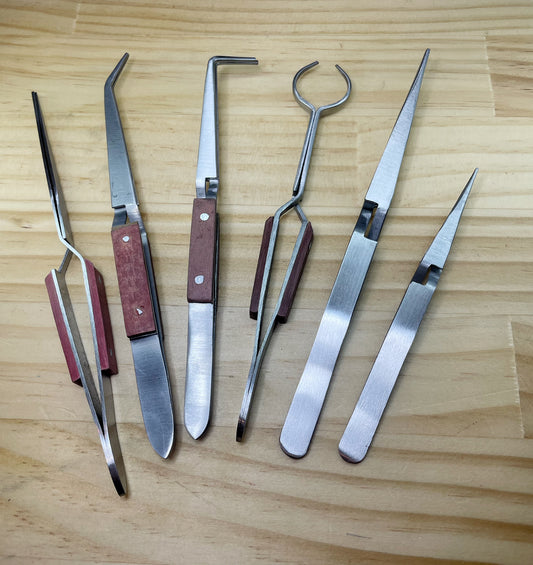 Cross Locking Tweezers