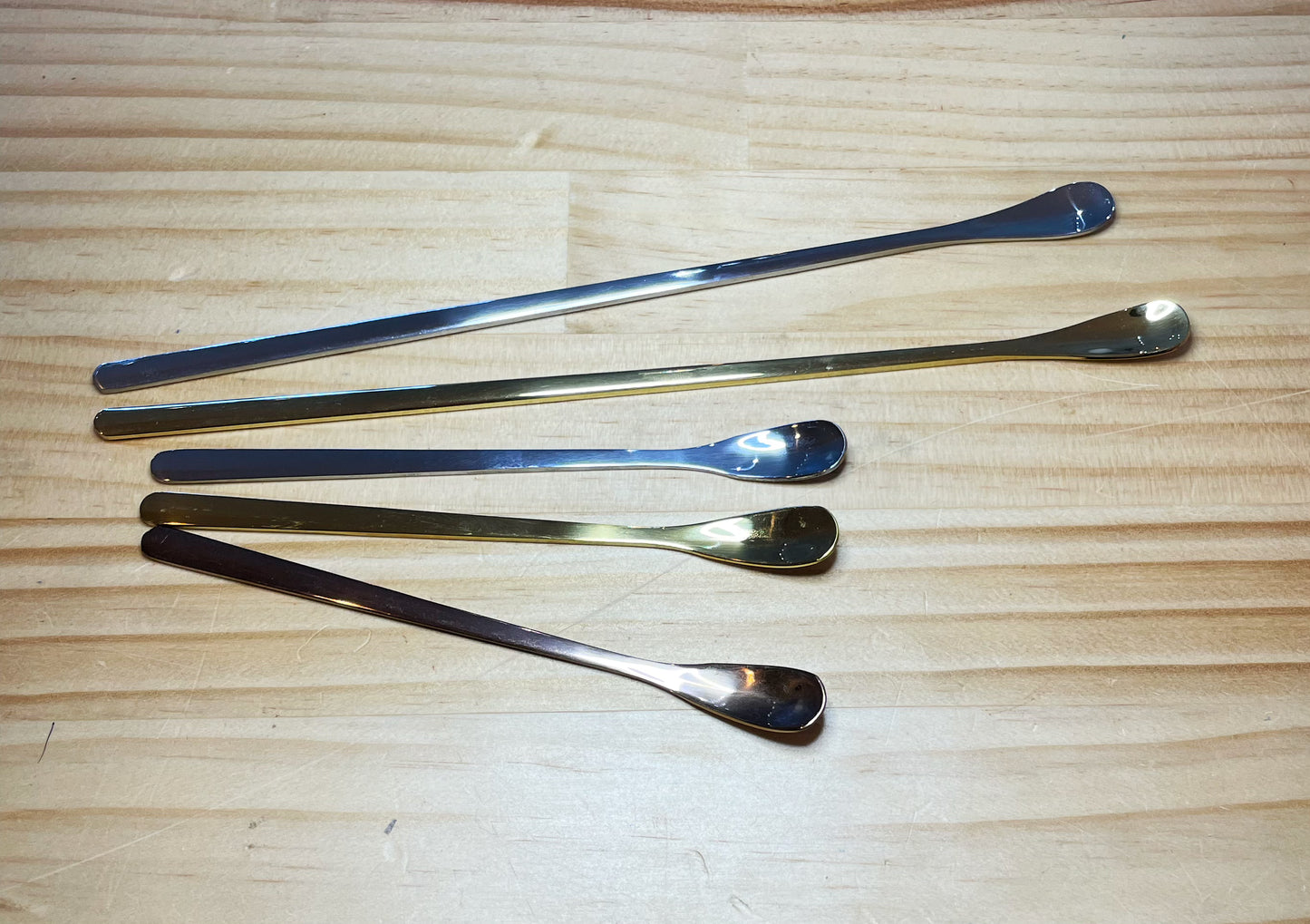 Enamel or Borax Spoons