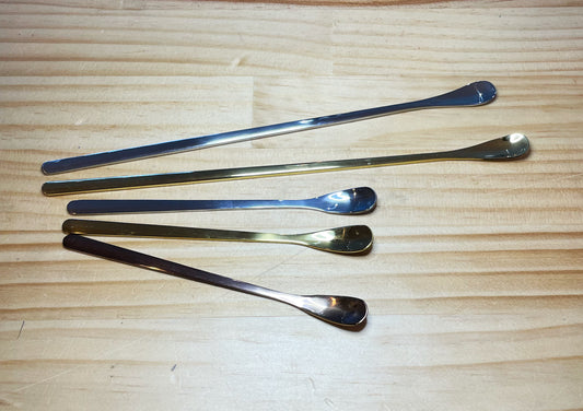 Enamel or Borax Spoons