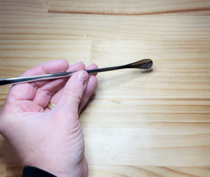 Enamel or Borax Spoons