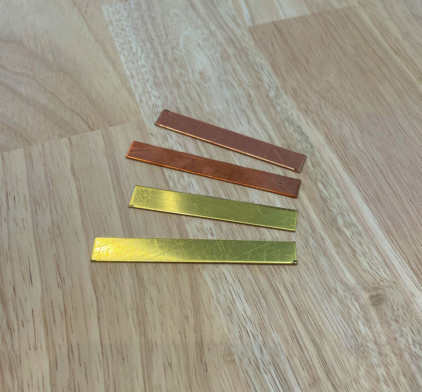 Copper and Brass Ring Strips