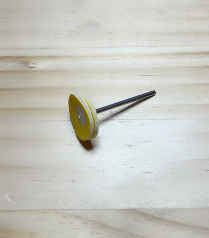 Mounted Leather Mini Buff