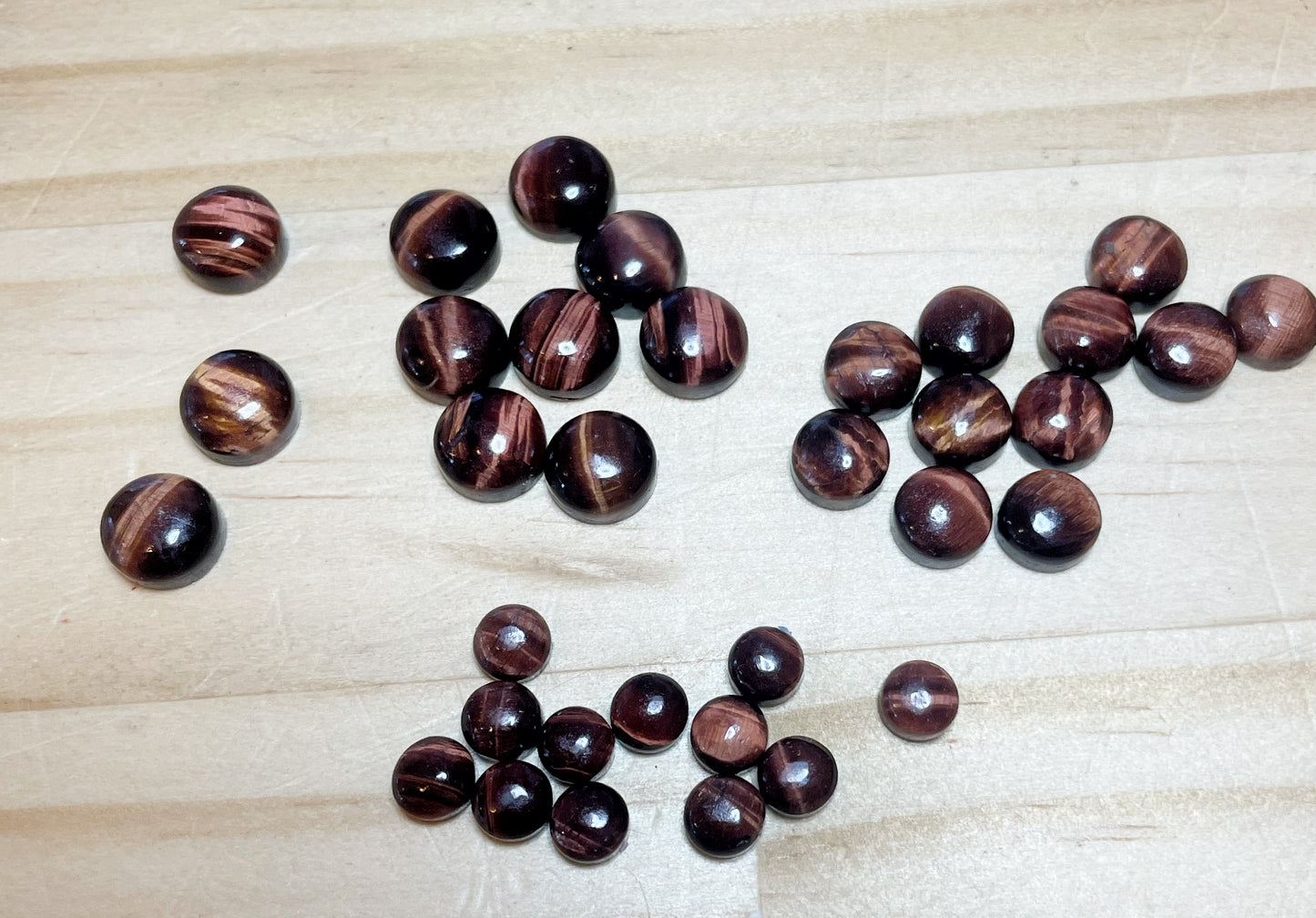 Red Tiger's Eye - Round