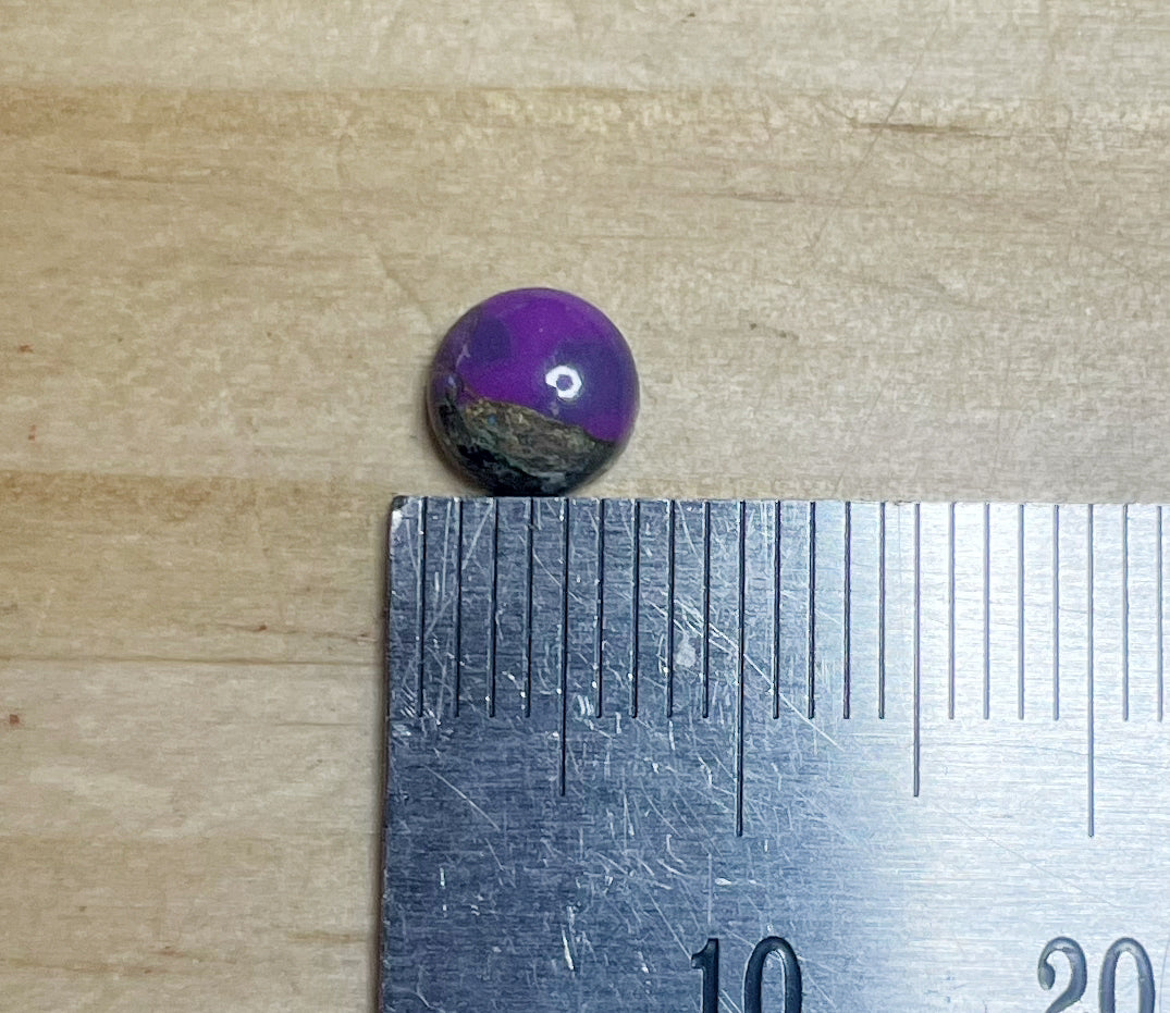 Purple Copper Turquoise - Round