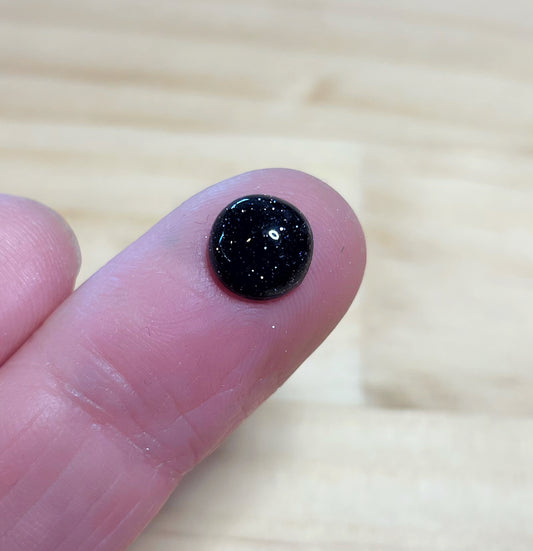 Blue Goldstone - Round Cabochons