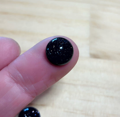 Blue Goldstone - Round Cabochons