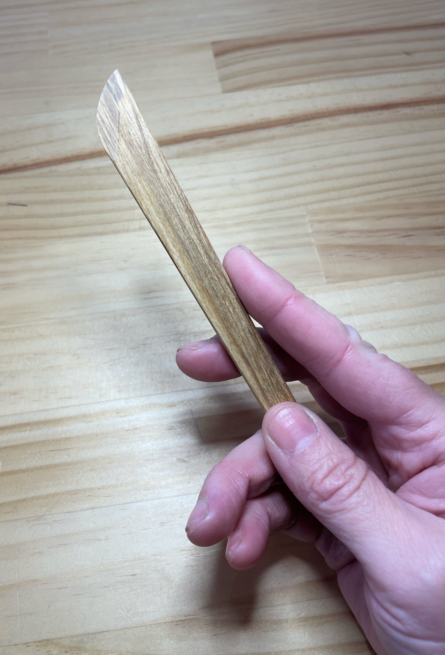 Recycled Rimu Clay Knives