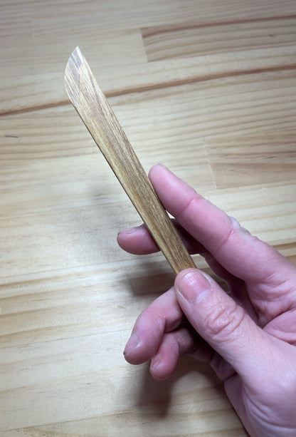 Recycled Rimu Clay Knives