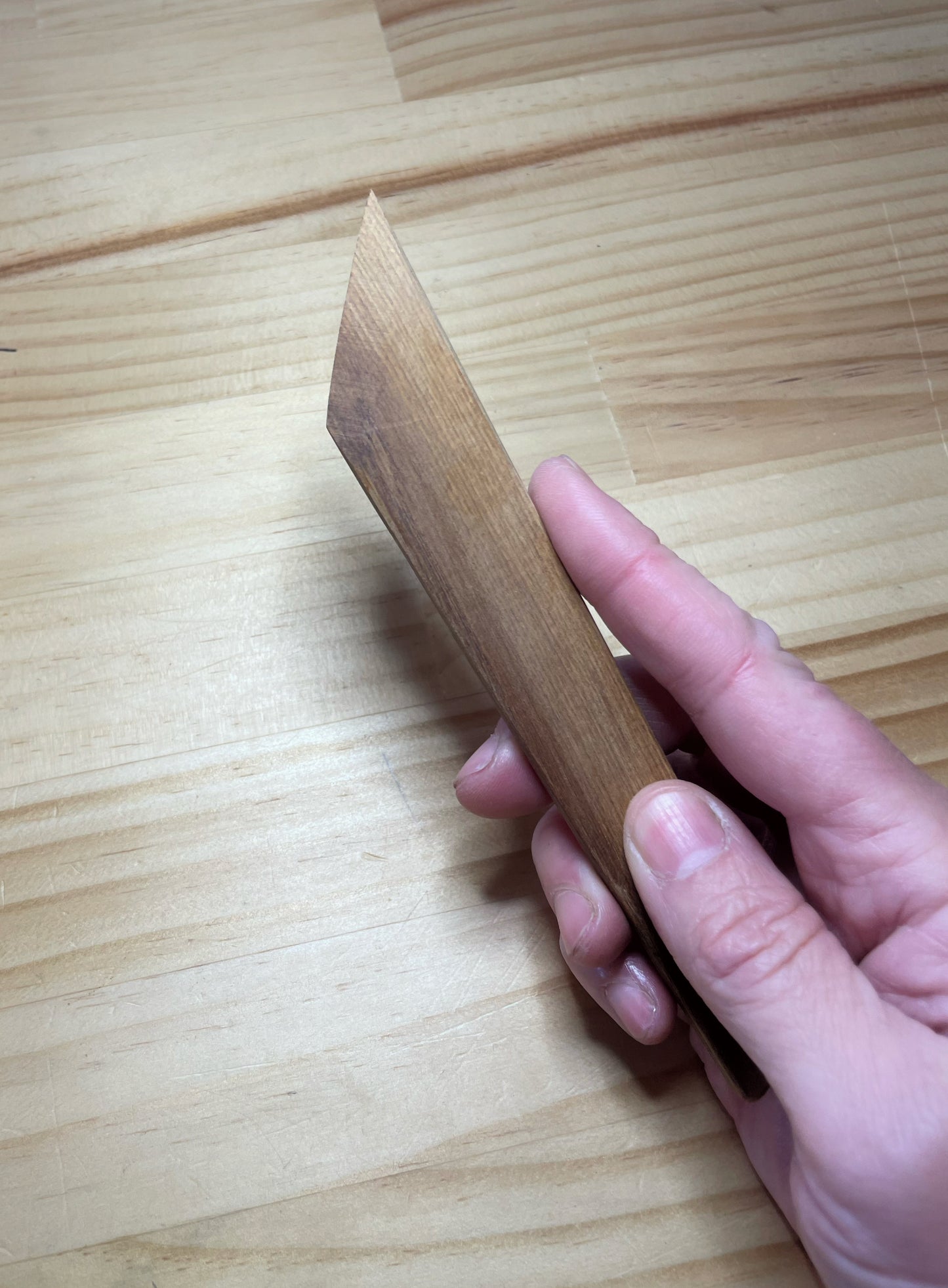 Recycled Rimu Clay Knives