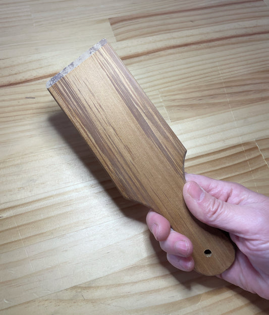 Recycled Rimu Clay Paddles