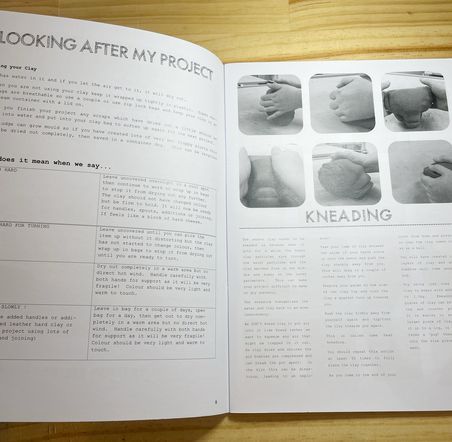 Pottery Workbooks