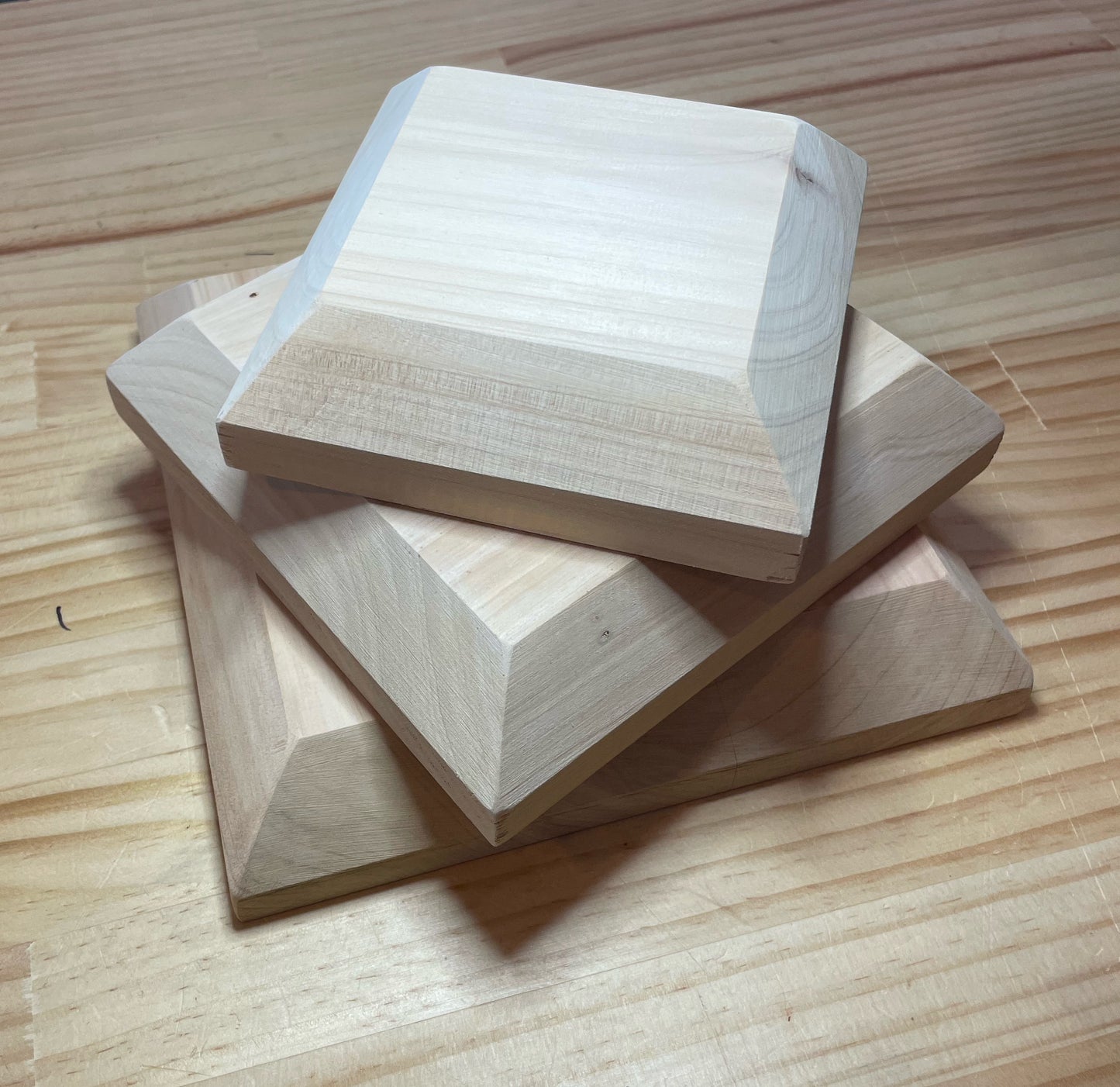 Handmade Wooden Pottery Moulds