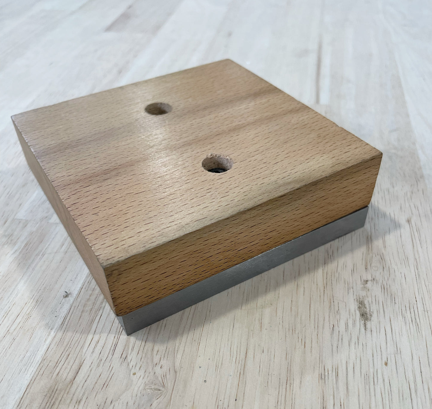 Bench Block With Wooden Base