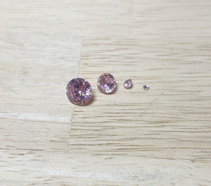 Cubic Zirconia - Violet, Round