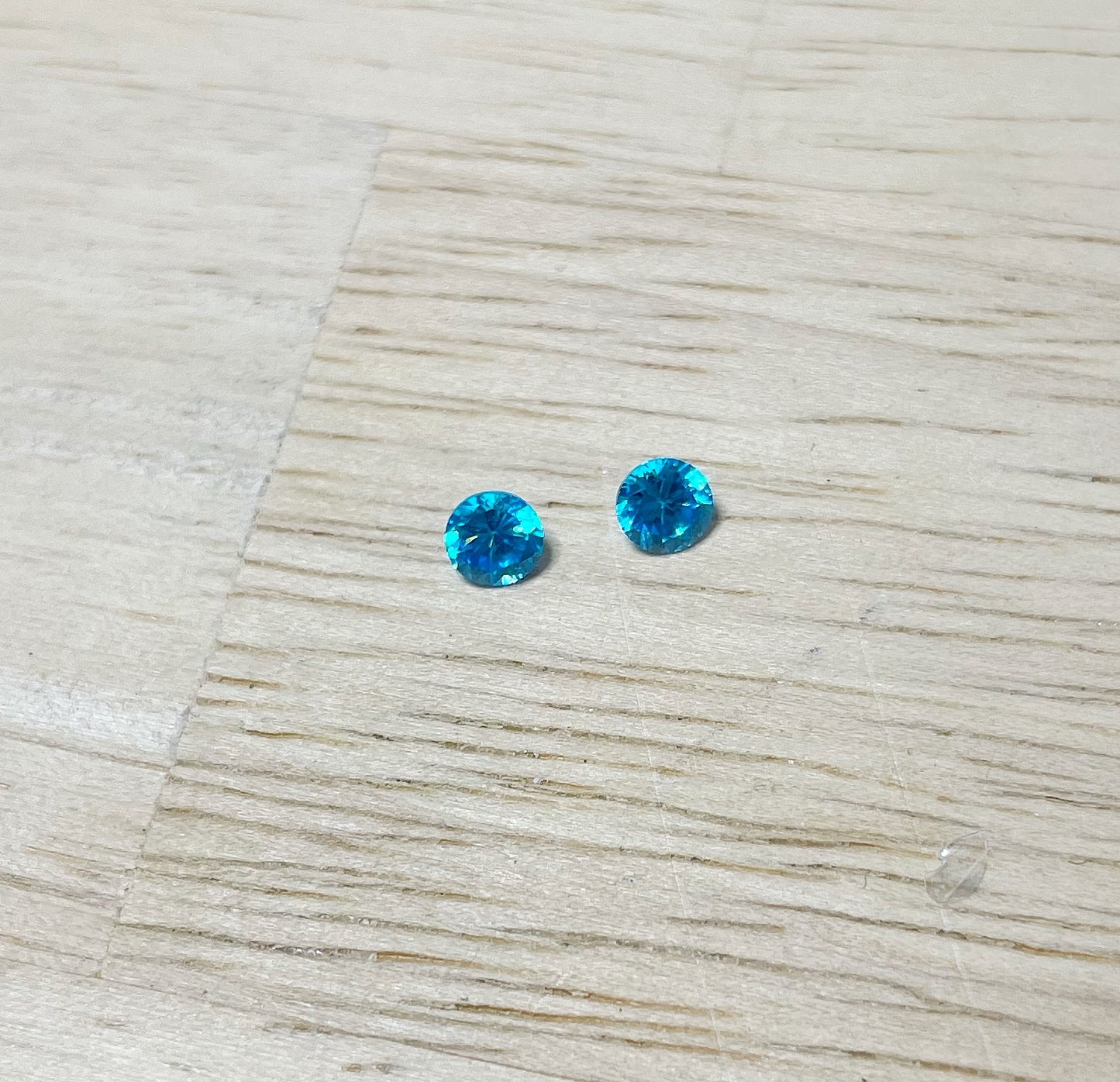 Cubic Zirconia -London Blue, Round