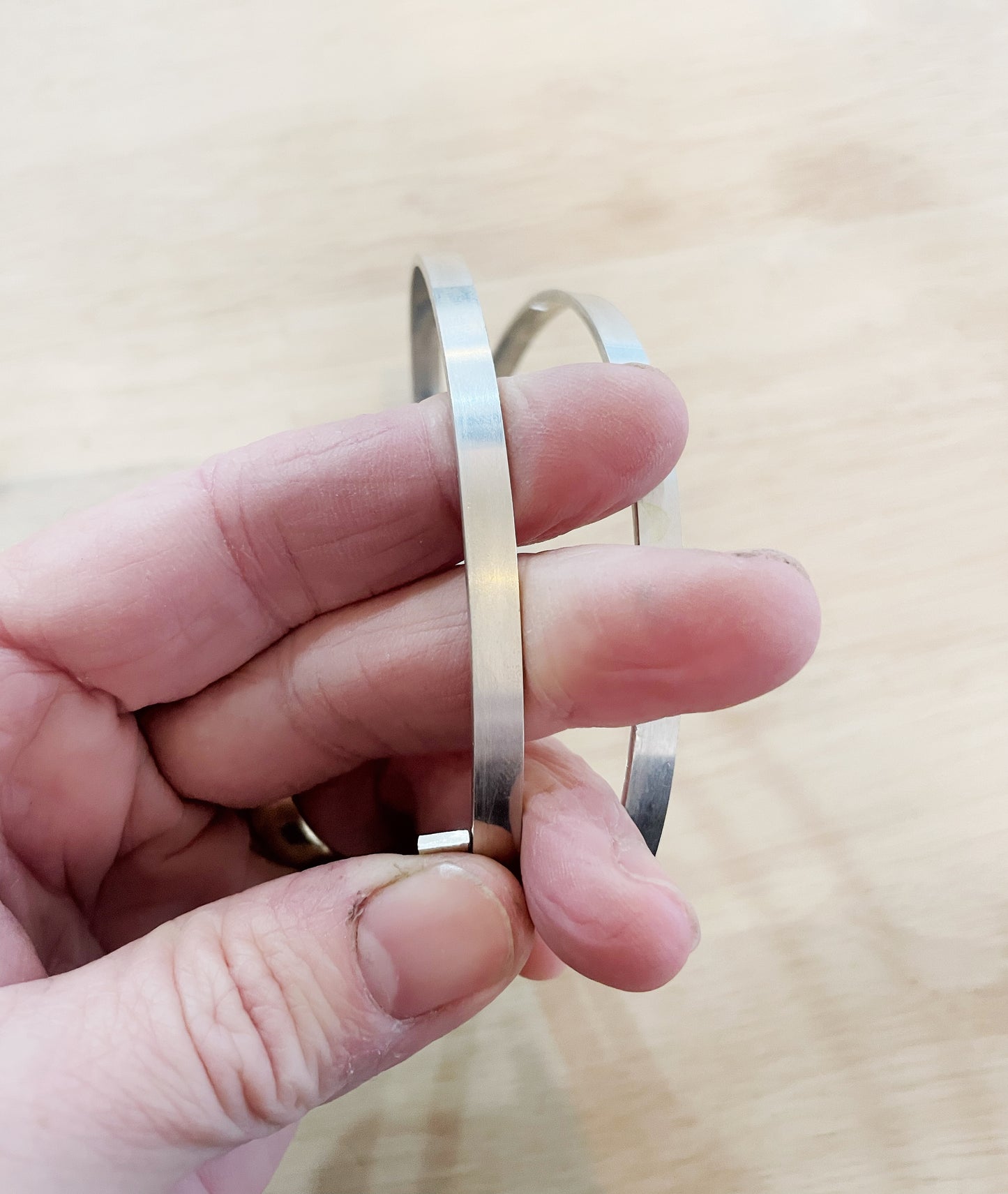 Sterling Silver Ring Strip - Thick