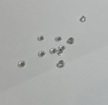 Cubic Zirconia - Champagne, Round