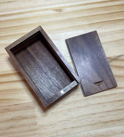 Wooden Necklace or Earrings Box