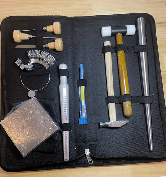 Ringmaking Kit in Leather Case