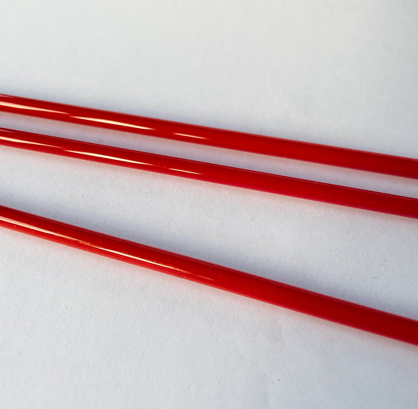 Light Red: Glass Rod