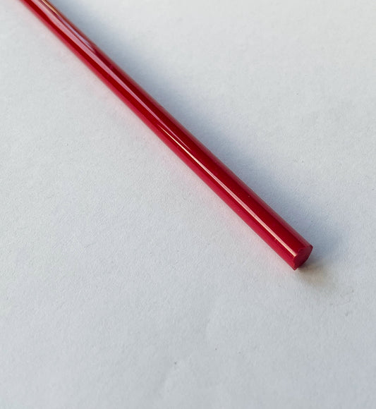 Medium Red: Glass Rod