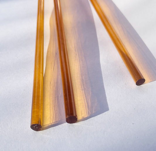 Medium Topaz: Glass Rod