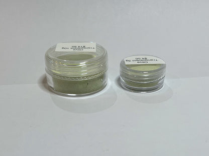 Olive Green: Transparent Lead Free Enamel