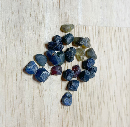 Rough Sapphires