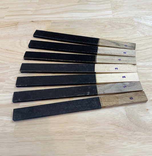 Sanding Sticks Set - Flat