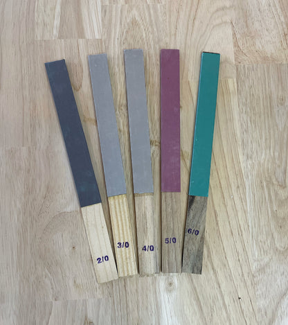 Sanding Sticks Set - Flat