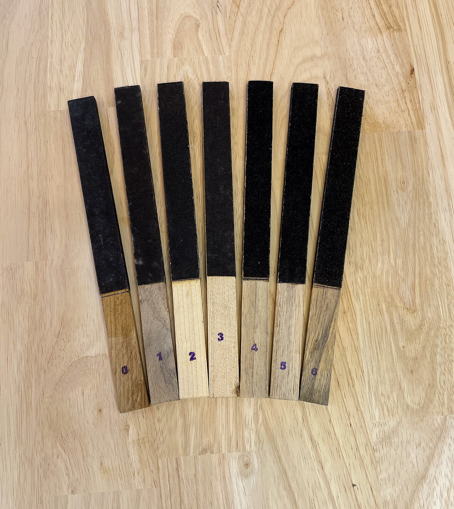 Sanding Sticks Set - Flat