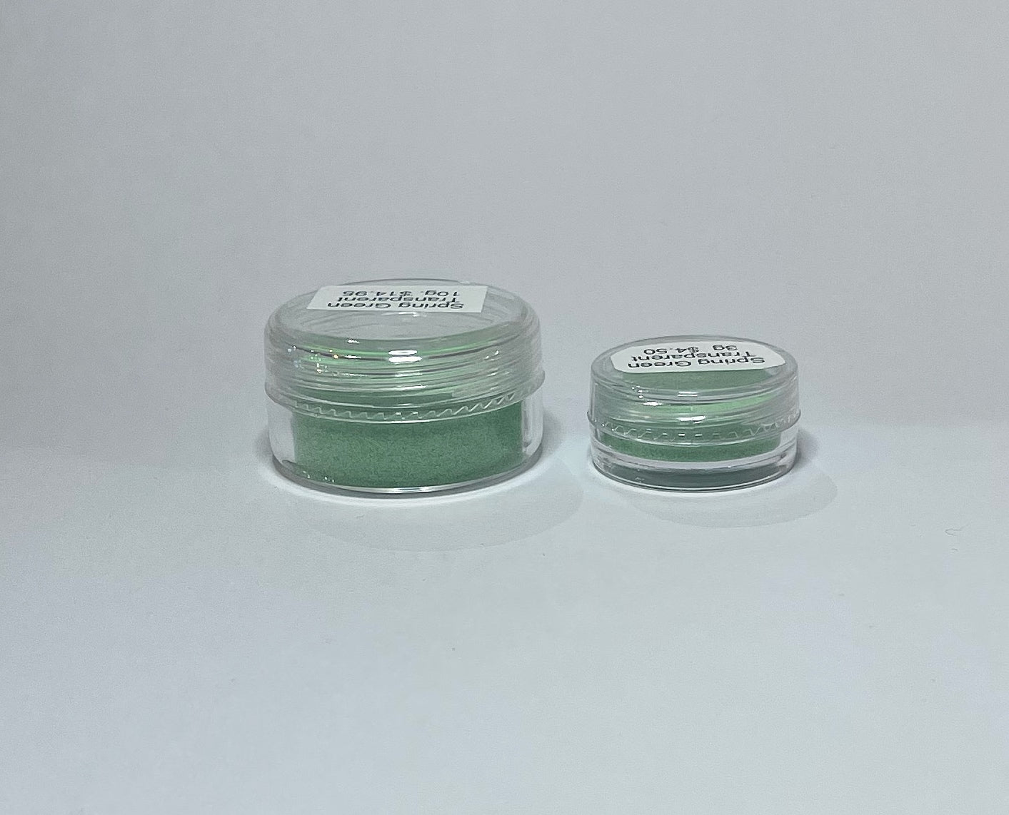 Spring Green: Transparent Lead Free Enamel