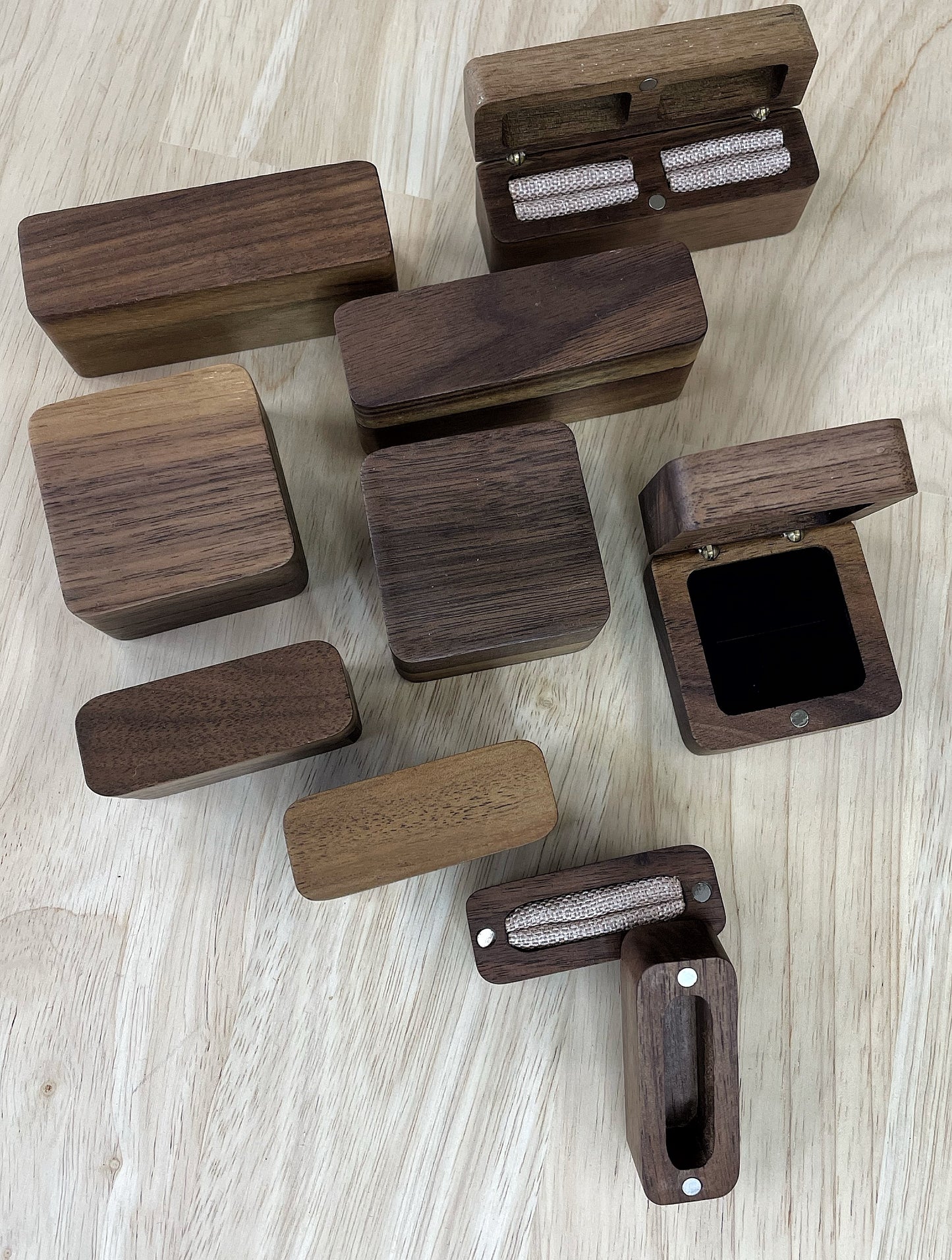 Wooden Ring Boxes