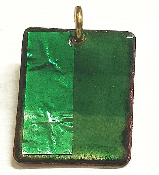 Peacock Green: Transparent Lead Free Enamel