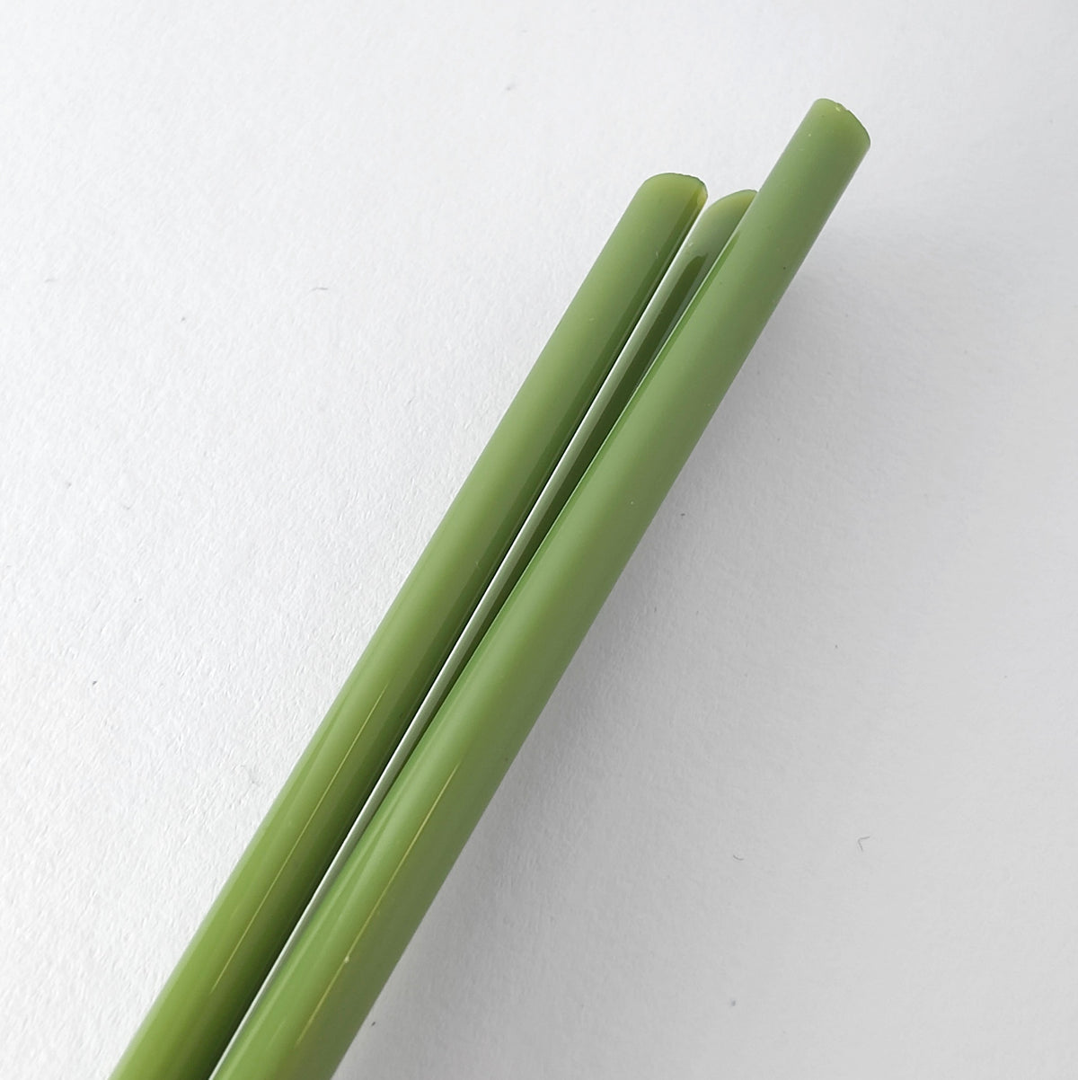 Olive Green: Opaque Glass Rod
