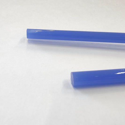 Dark Periwinkle Alabaster: Glass Rod