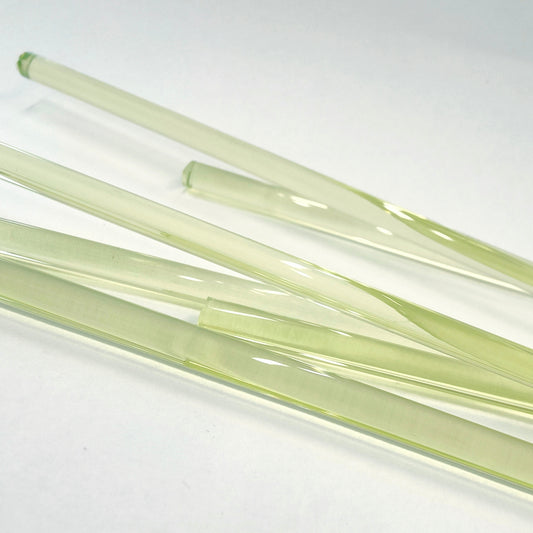 Uranium Yellow: Transparent Glass Rod